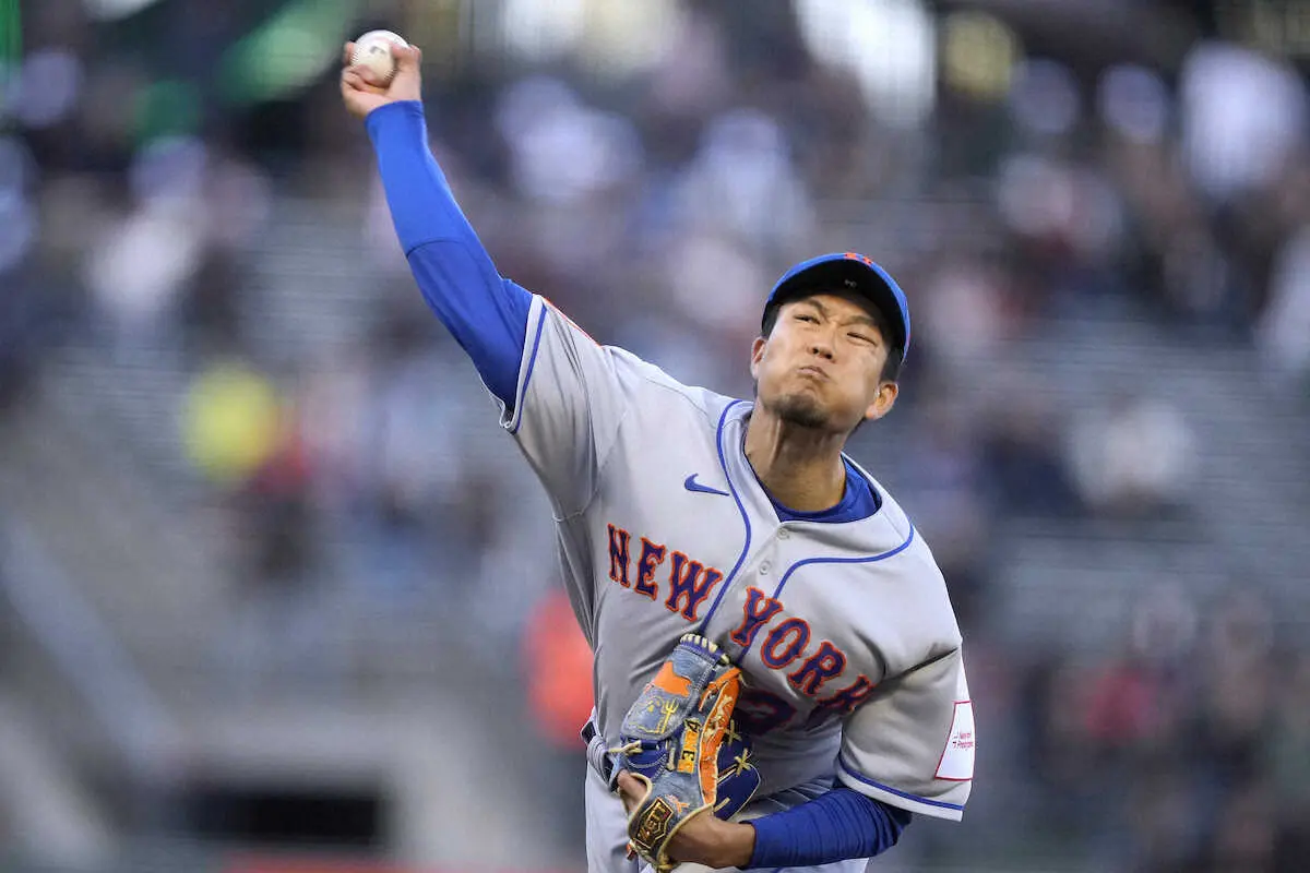 【画像・写真】メッツ千賀　次回登板は6日の本拠地でのロッキーズ戦　今季4勝目を目指す