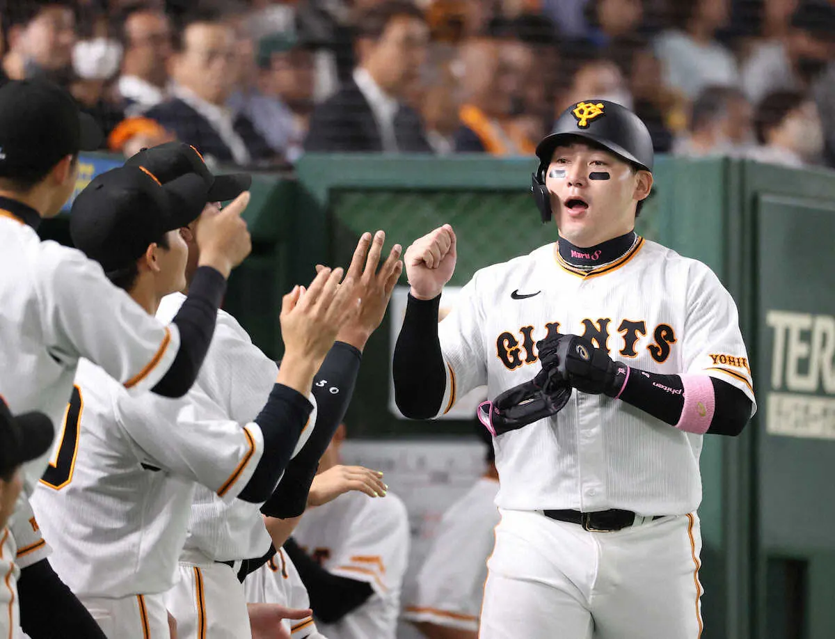 【画像・写真】巨人・丸佳浩　9試合ぶりスタメン復帰で1安打1四球　原監督も安ど「いい感じで」