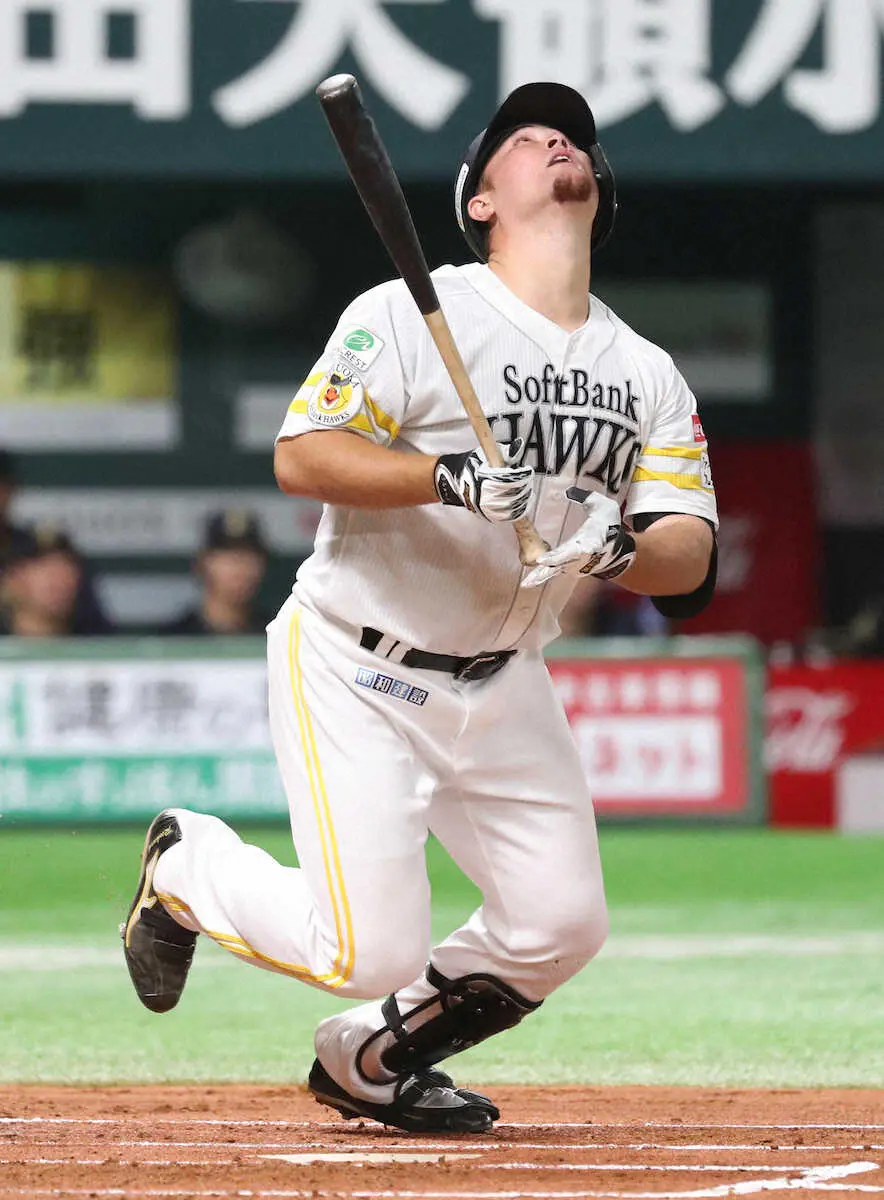 【画像・写真】ソフトB　“ペイペイ不敗神話”開幕7連勝でストップ　藤本監督「1点で負けたのは大関に申し訳ない」