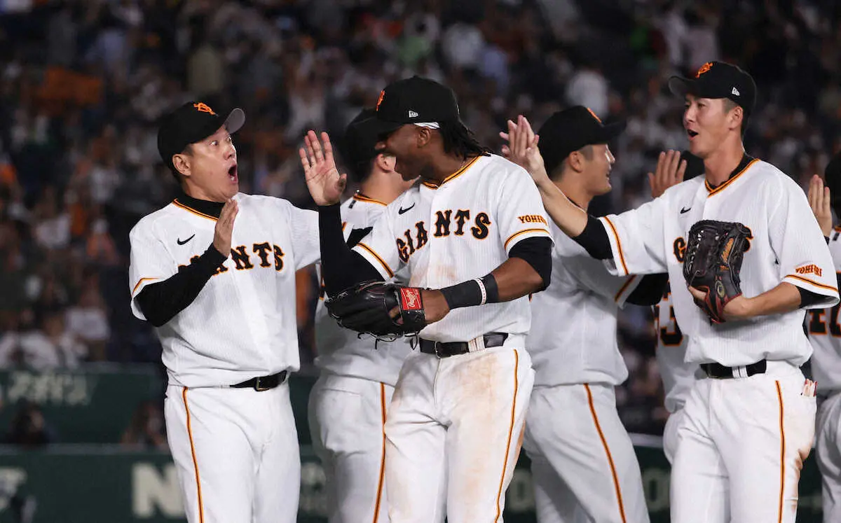 【画像・写真】巨人・ブリンソン、8回2死逆転3ラン　「憧れ」松井秀喜氏の前で2発&サイクル超え4安打5打点