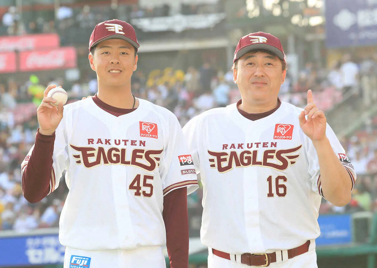 【画像・写真】楽天・松井友飛　大学時代恩師がプロ1勝祝福「無名でも、努力をすれば夢をかなえられることを証明」