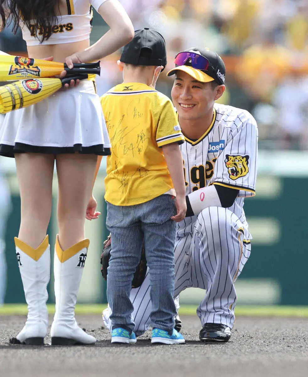 【画像・写真】虎党大注目の「木浪くん」　規定打席未到達も打率・371まで上昇、ネット「首位打者争いに加われるね」