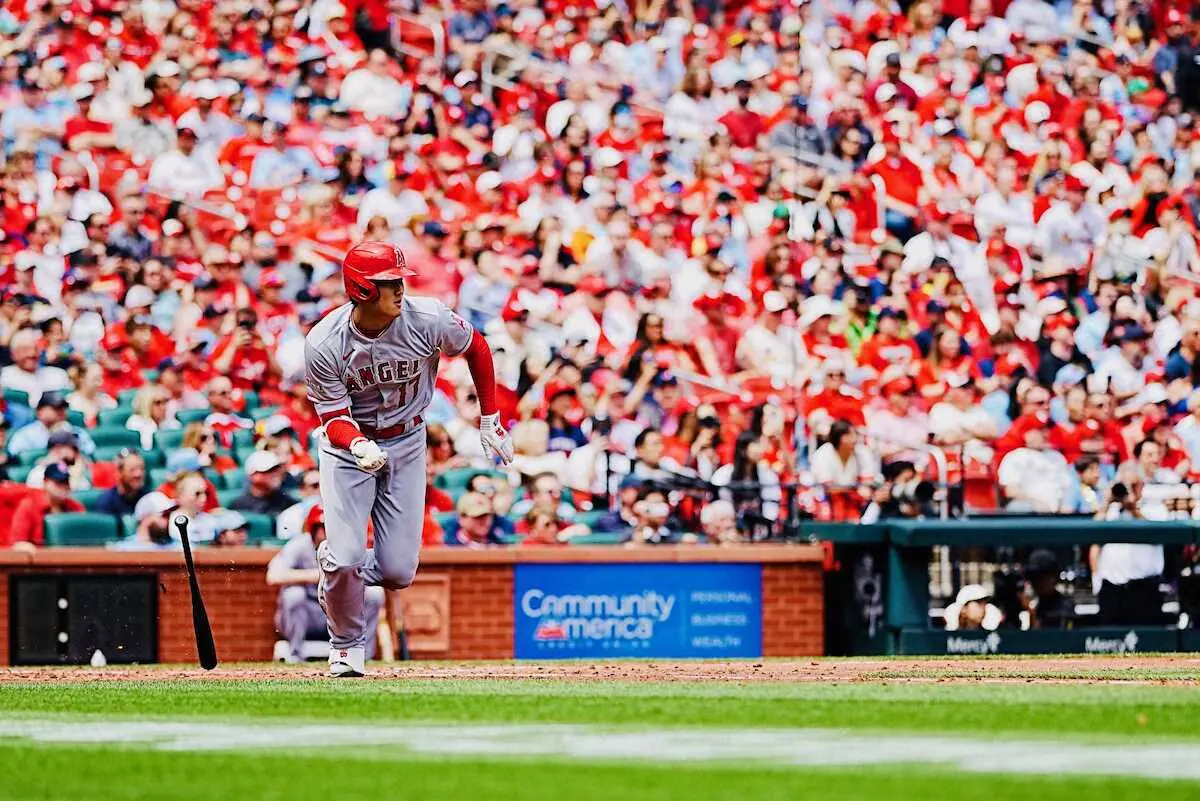 【画像・写真】エンゼルス・大谷　今季単打最速182キロ　チームは今季初4連勝