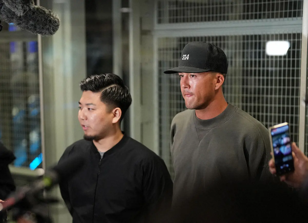 【画像・写真】WBCで侍ジャパンの一員として活躍した篠田ルークさん「家、ついて行って…」に出演していた