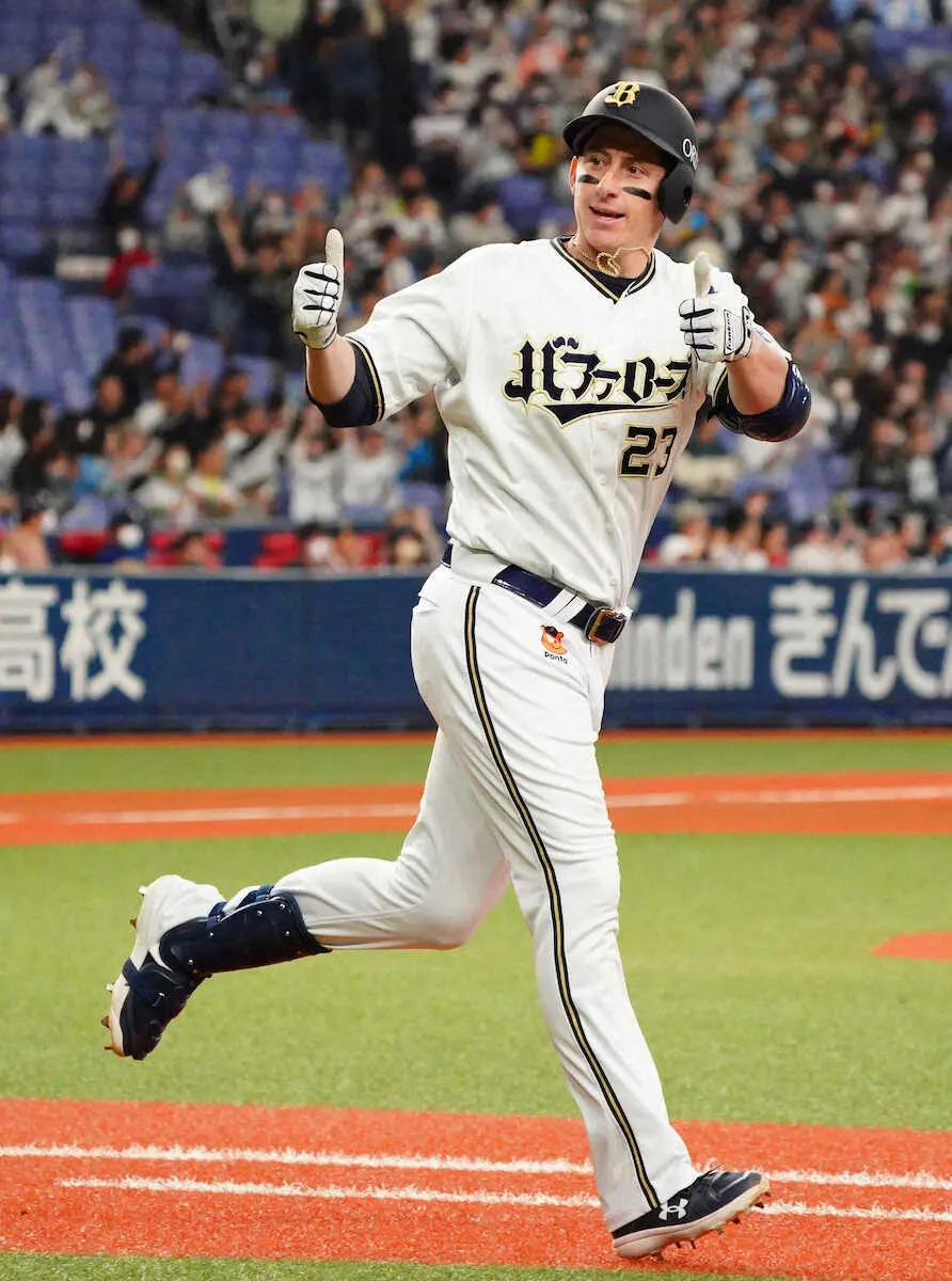 【画像・写真】オリックス・シュウィンデルが来日初本塁打！「いい感触だったよ」