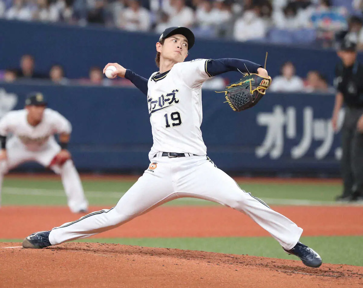 【画像・写真】オリックス・山岡　今季初勝利またもお預け…6回の3失点を反省「2死からの四球が全て」