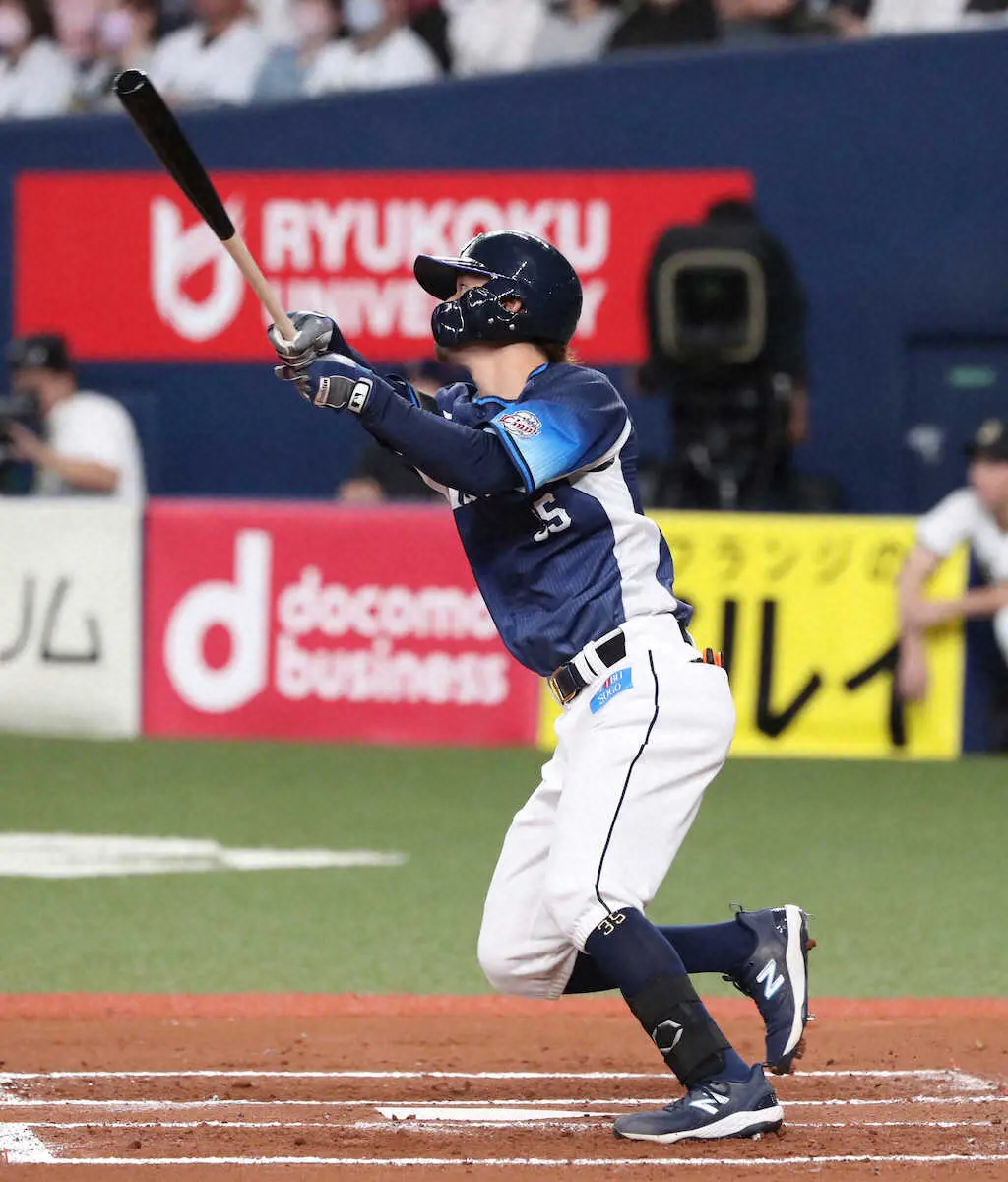 【画像・写真】西武　連敗3で止めた!3年目・若林2安打4打点の活躍に松井監督大喜び