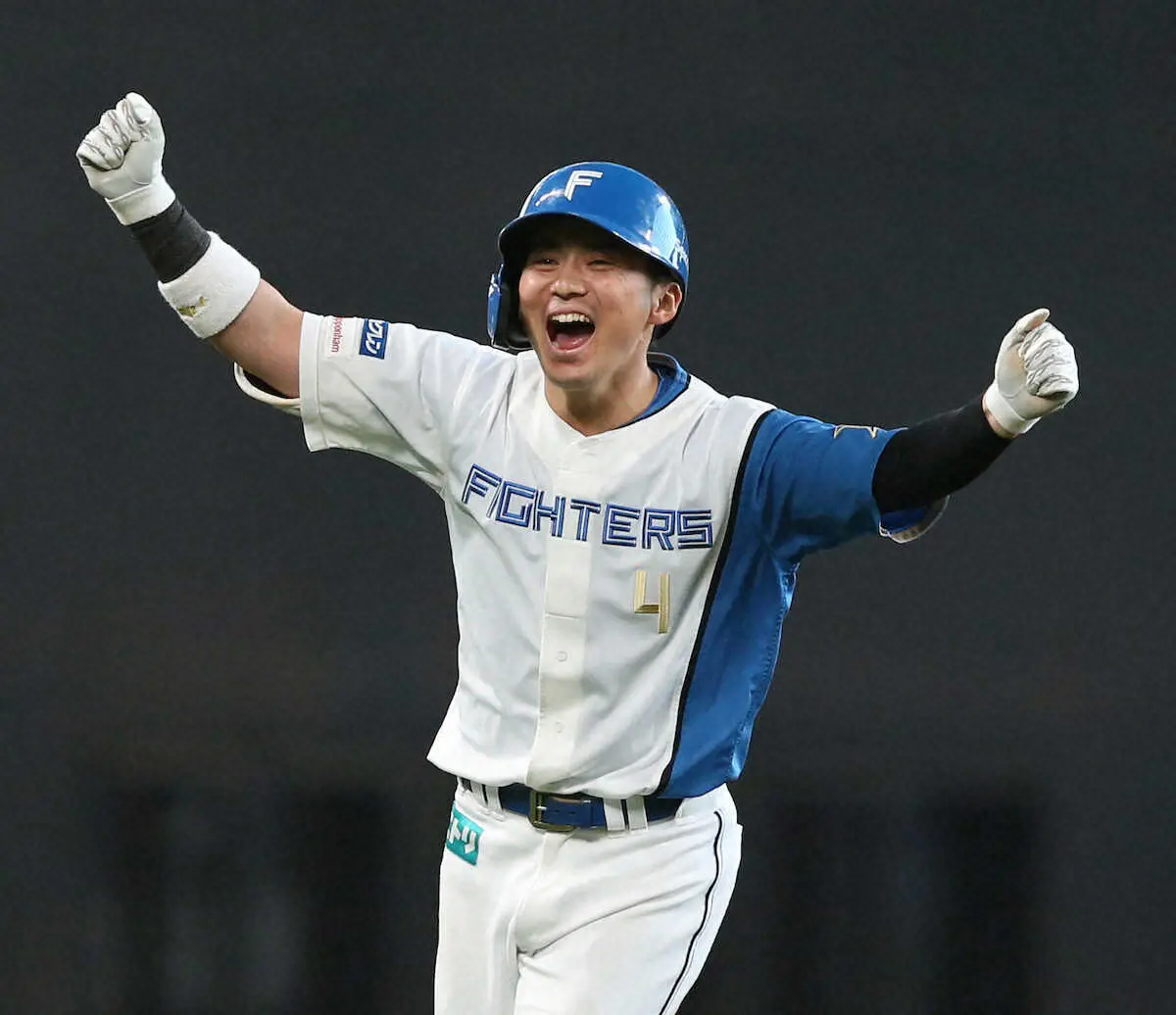 【画像・写真】日本ハム上川畑　汚名返上のサヨナラ打「打ててない、守れないでは出る価値もない選手に」3回先制エラー