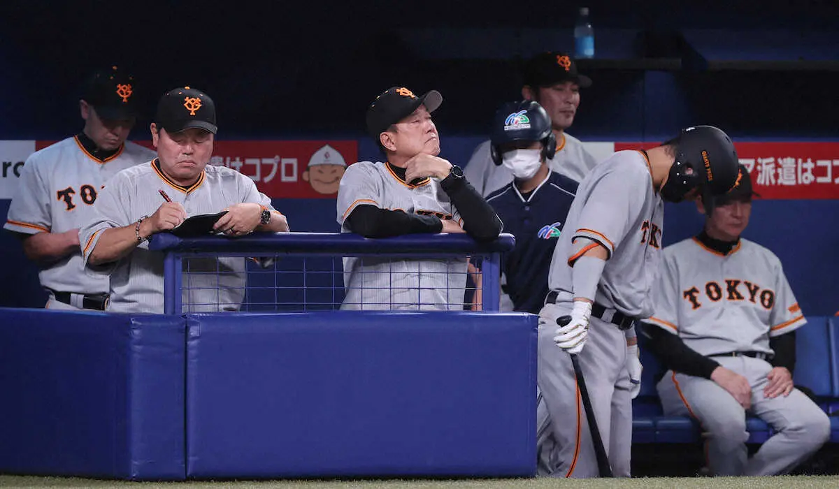 【画像・写真】巨人またも最下位転落危機　6戦連続“魔の8回”に失点　中日との“直接対決”でまさかの3連敗