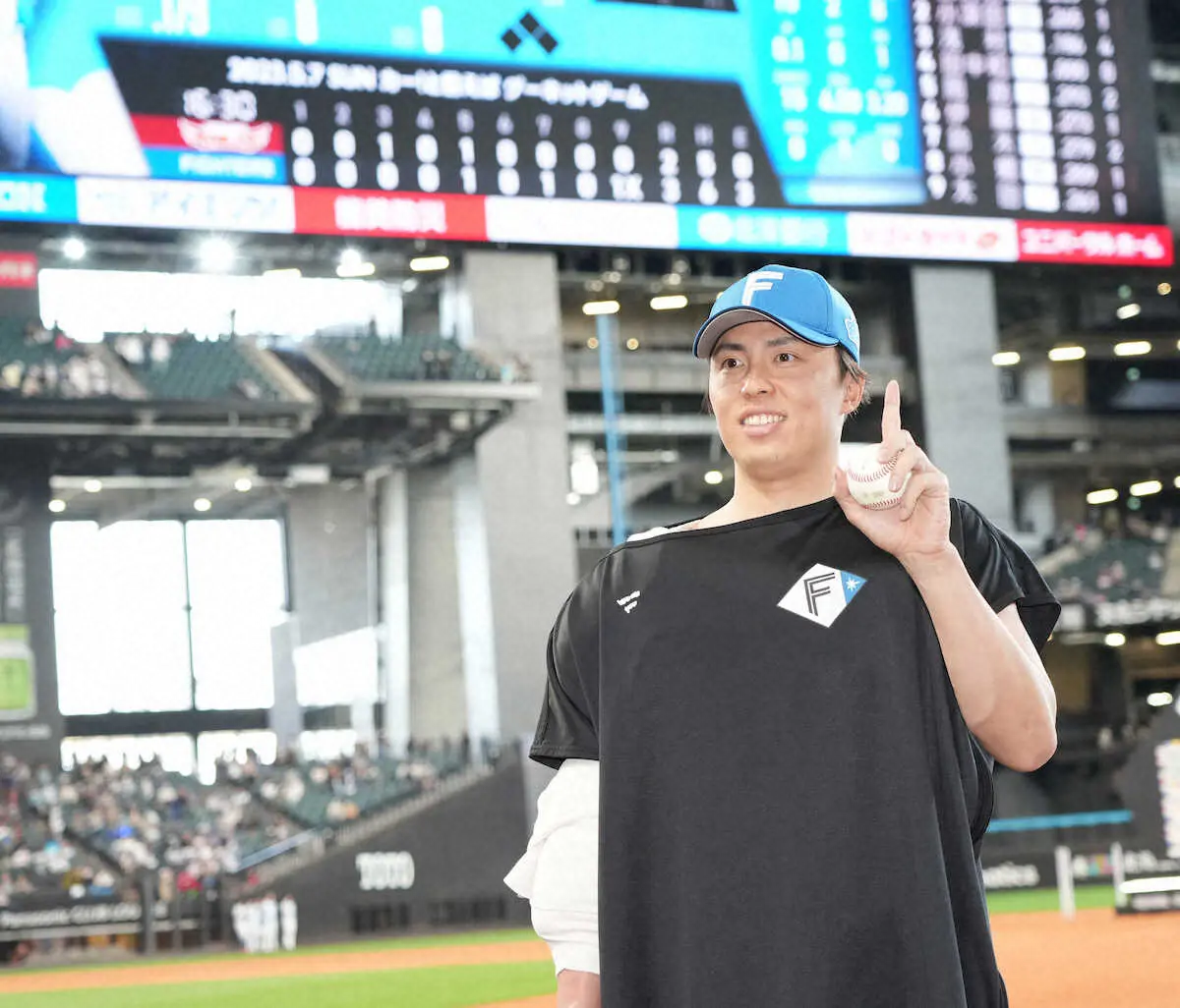 【画像・写真】日本ハム・田中正義　晴れやか笑顔のプロ7年目初白星　サヨナラ呼んだ9回3者連続三振で5位再浮上