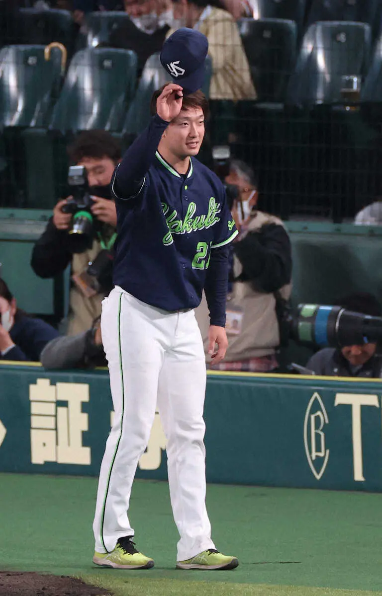 【画像・写真】ヤクルト・吉村“虎の村神様”に投げ勝った！6回1安打無失点の快投「真っ直ぐが走っていた」