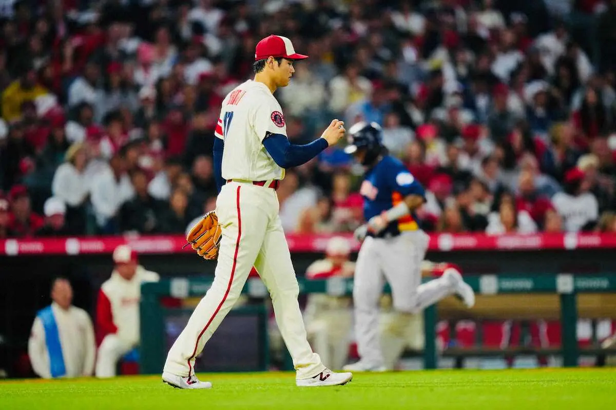 【画像・写真】エンゼルス・大谷翔平は7回3失点も今季初黒星　元同僚に痛恨の逆転2ラン被弾　打っては3試合ぶり無安打
