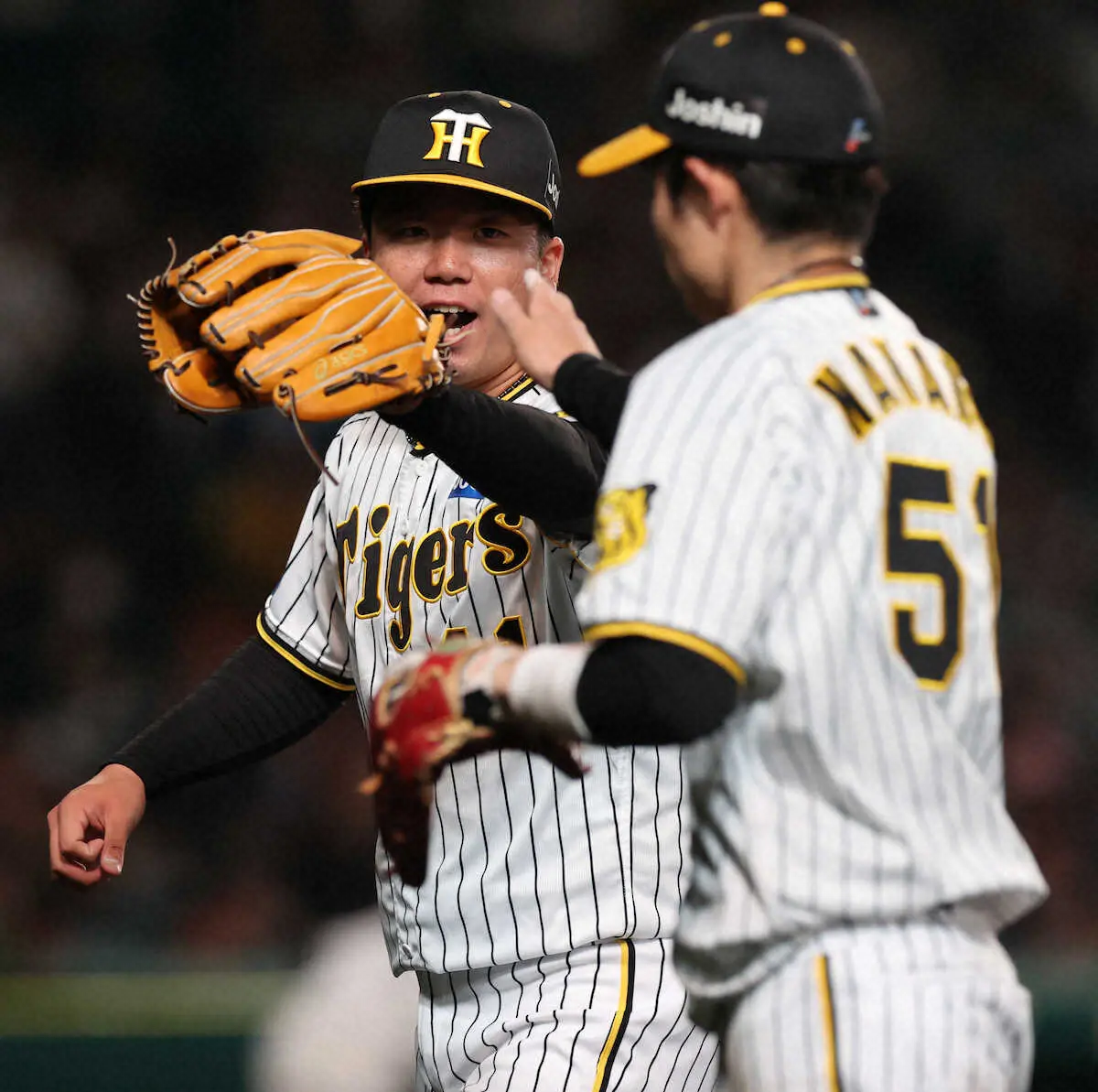 【画像・写真】【内田雅也の追球】「頌」の心と先人の魂　阪神・村上「自分一人の力ではありません」