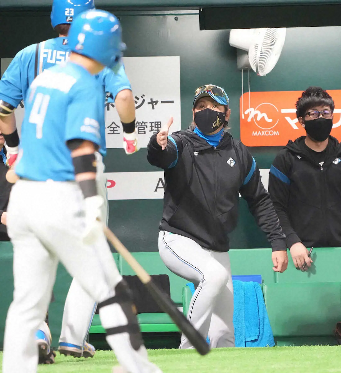 【画像・写真】新庄ハムが来たーっ!! 直近10試合7勝3敗で4位に1・5ゲーム差じわり　松本剛ら主力欠くも快進撃