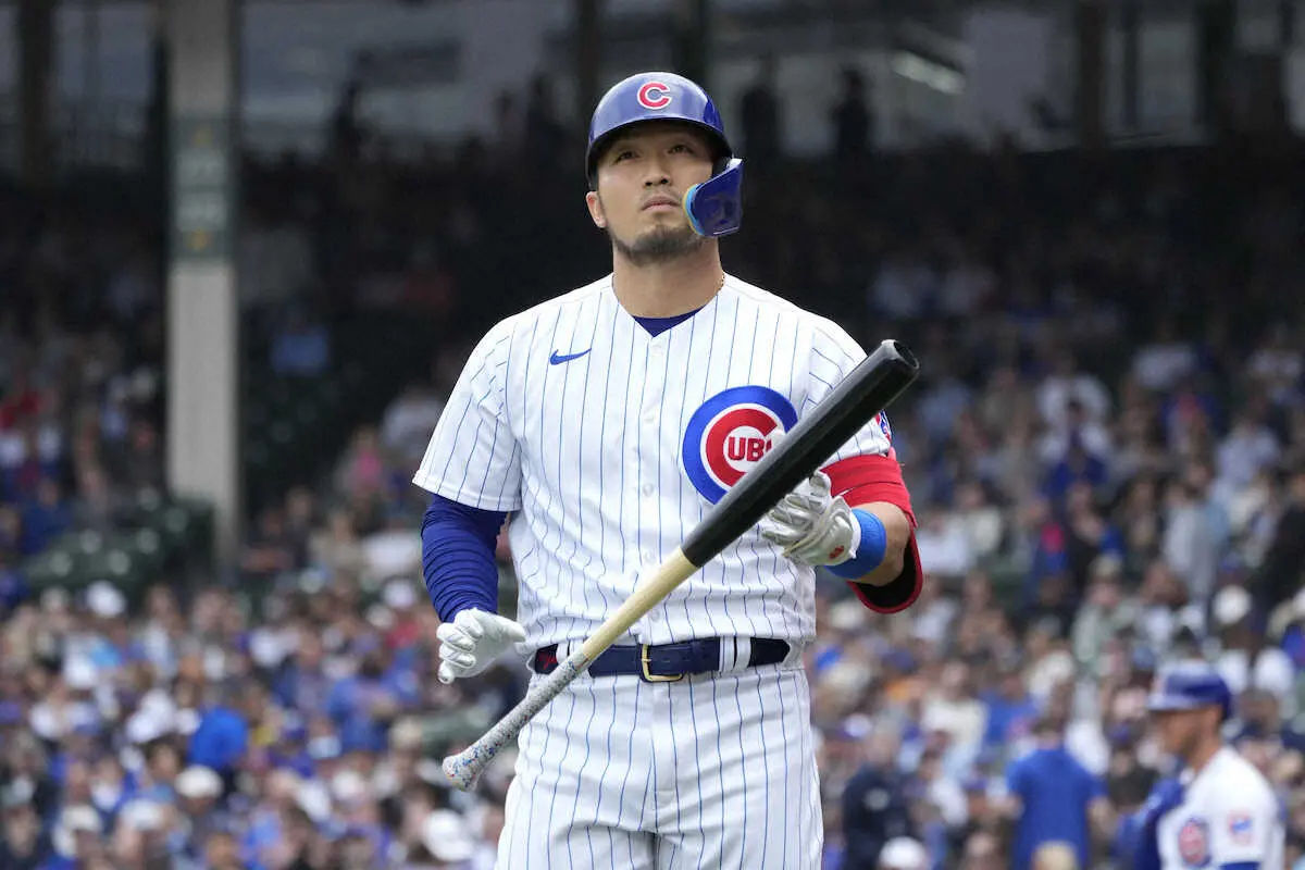 【画像・写真】カブス・鈴木誠也　満塁で凡退　あと一本が出ず3連敗