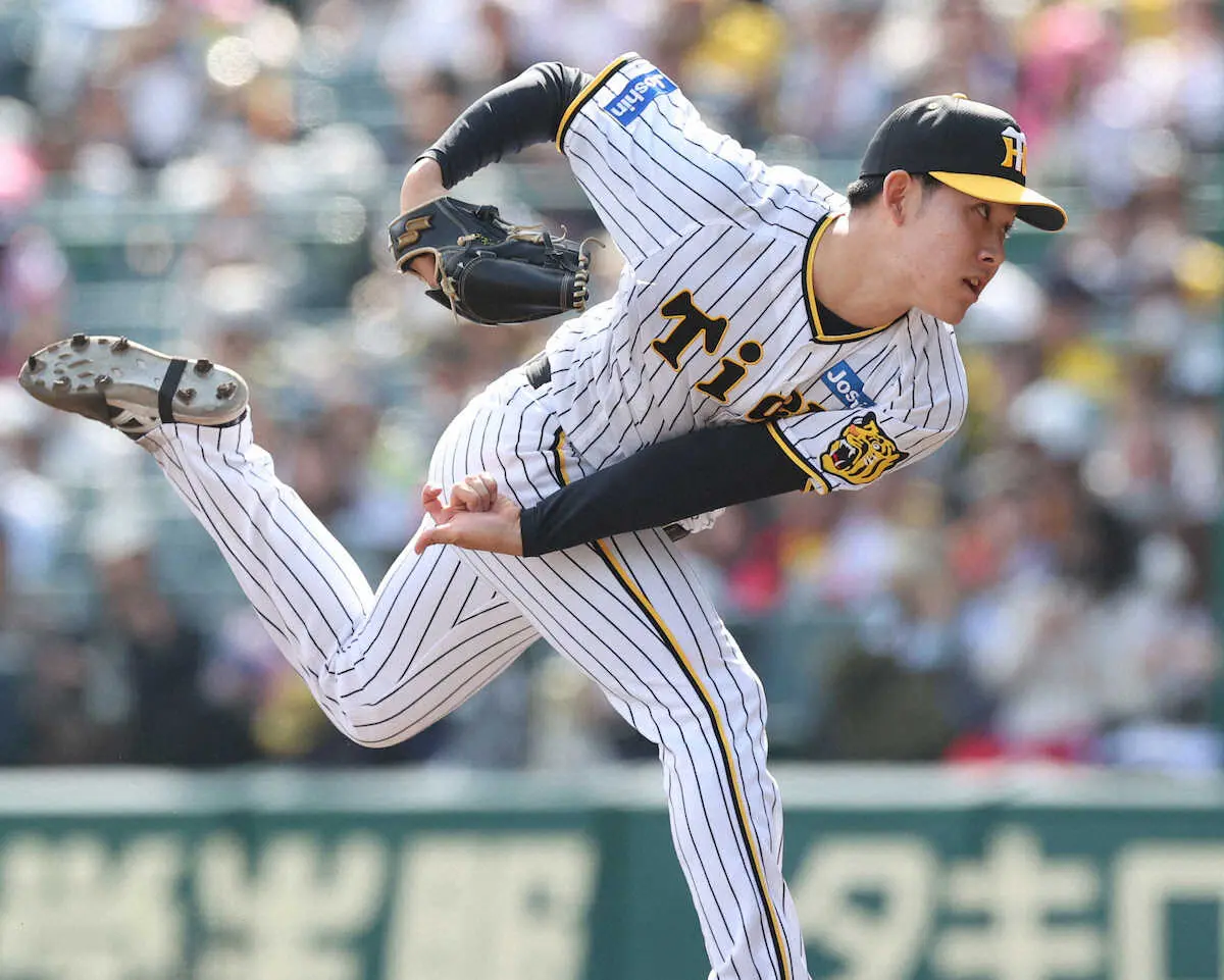 【画像・写真】阪神・ドラ6富田　プロ初先発は4回5安打2失点で終える