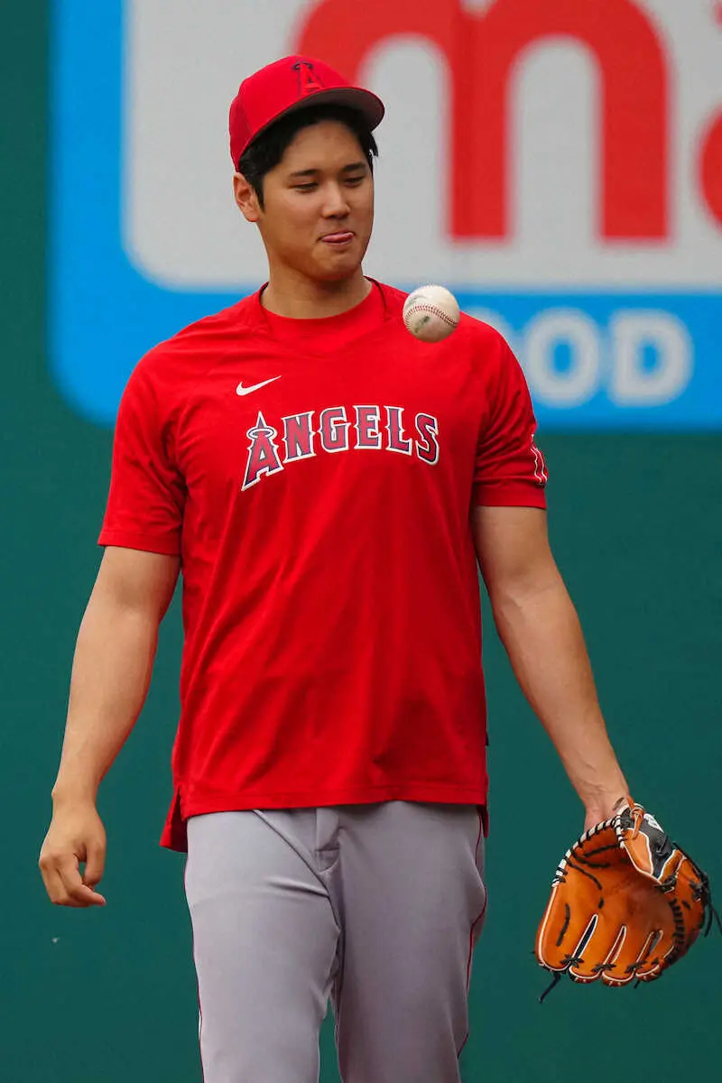 【画像・写真】エンゼルス・大谷翔平は2打席目まで安打なし　3回は好機で空振り三振　2戦連発となる9号本塁打に期待