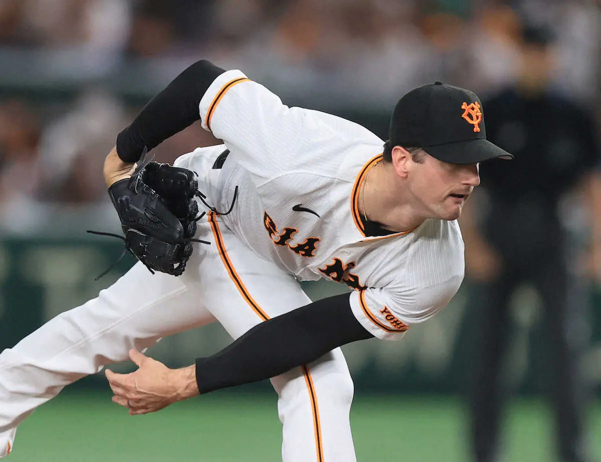 【画像・写真】巨人・グリフィンが3回までに8三振の力投