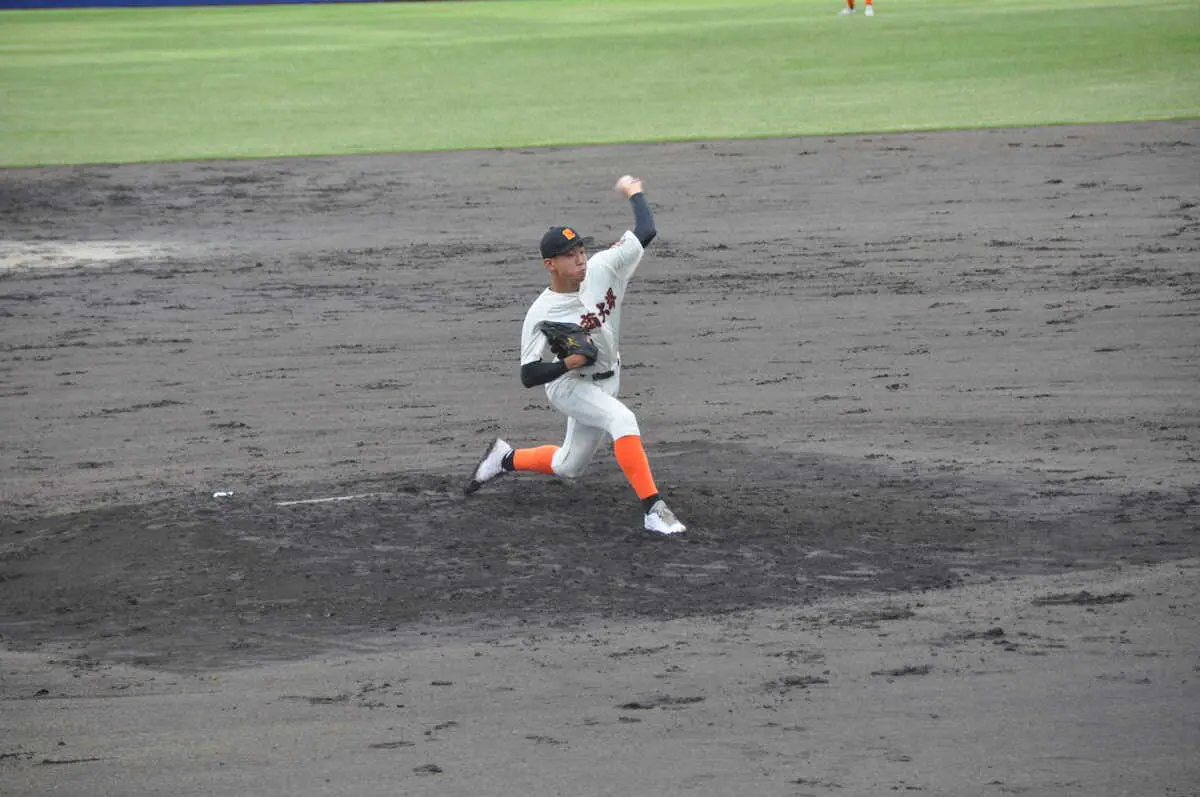 【画像・写真】大商大堺が4強進出！植松が完封まであと1人の快投「一番の投球できた」