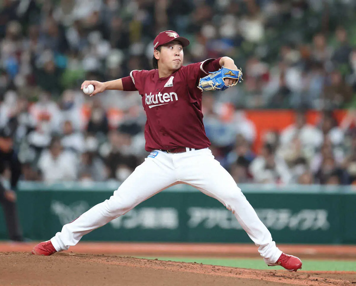 【画像・写真】楽天・藤平が崩れ今季ワーストタイ借金7「自分を追い込んでしまった」　3回まで1安打零封も6失点