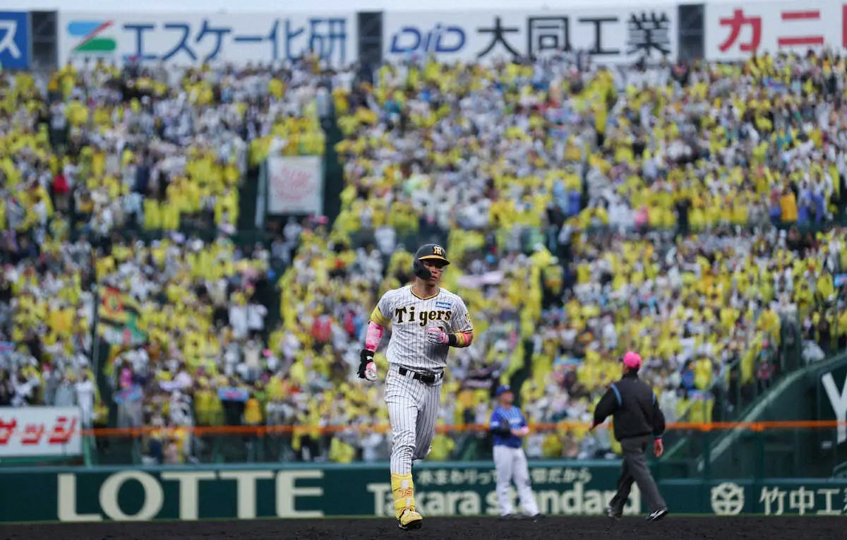 【画像・写真】21安打お祭り甲子園！阪神　首位攻防戦でDeNAを“3タテ”　佐藤輝7打点で25日ぶり単独首位浮上！