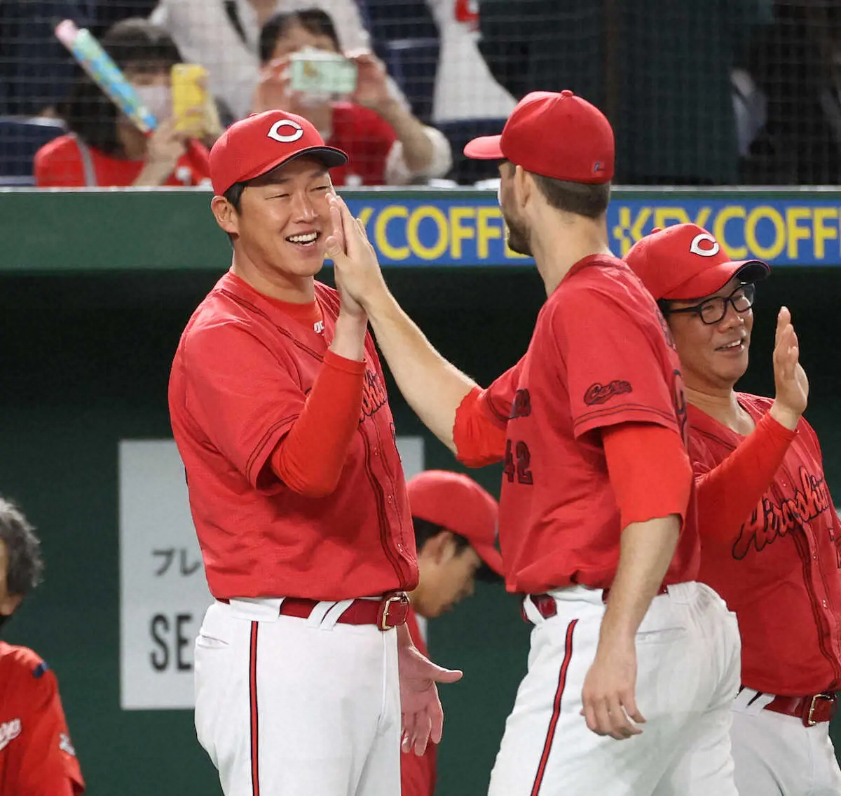 【画像・写真】【広島・アンダーソンと一問一答】7回無失点好投の理由「僕の母親のために頑張りました」