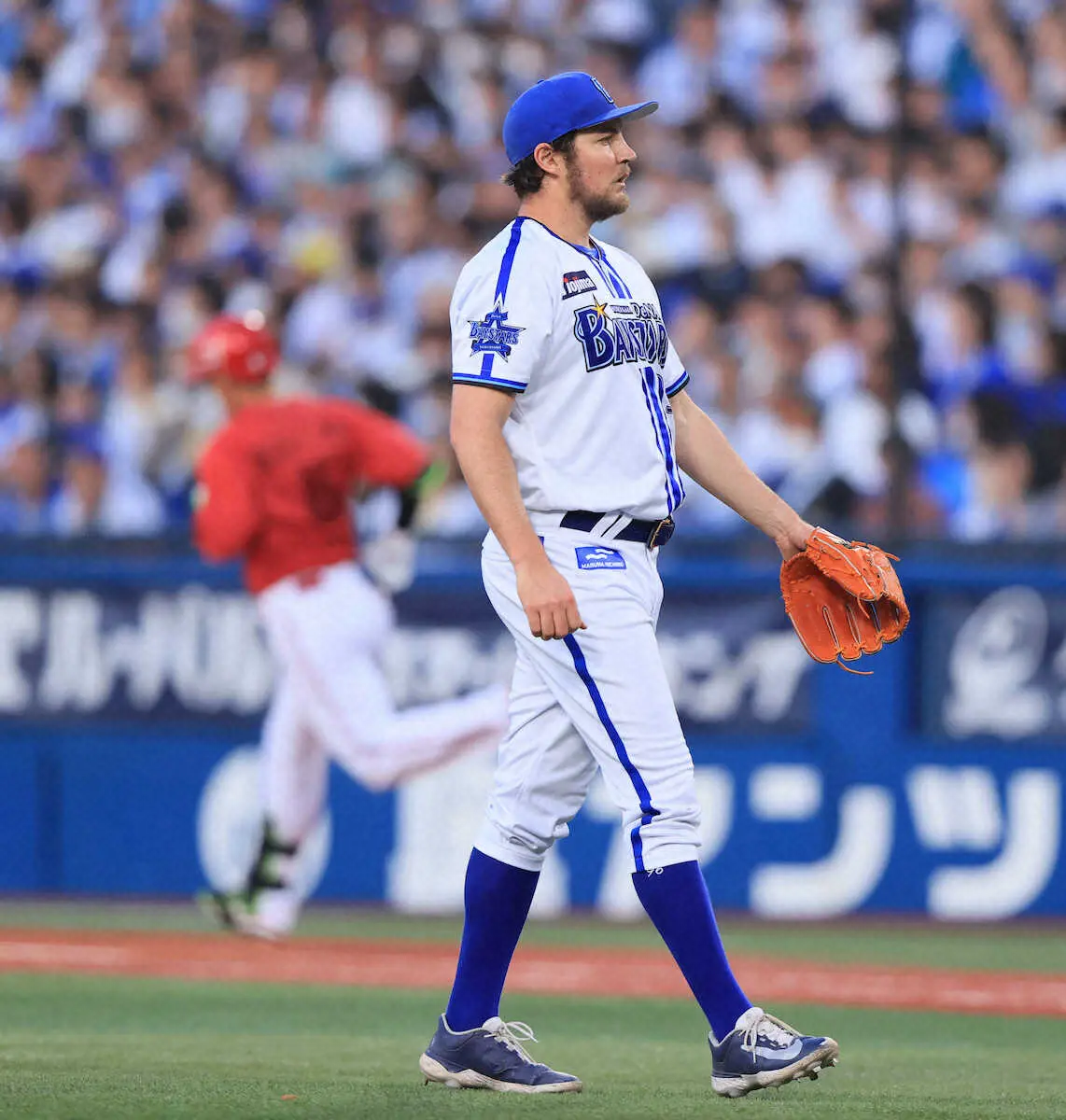 【画像・写真】DeNAバウアー　悪夢の2回7失点降板…　来日最短降板で2勝目ならず、防御率は8・40