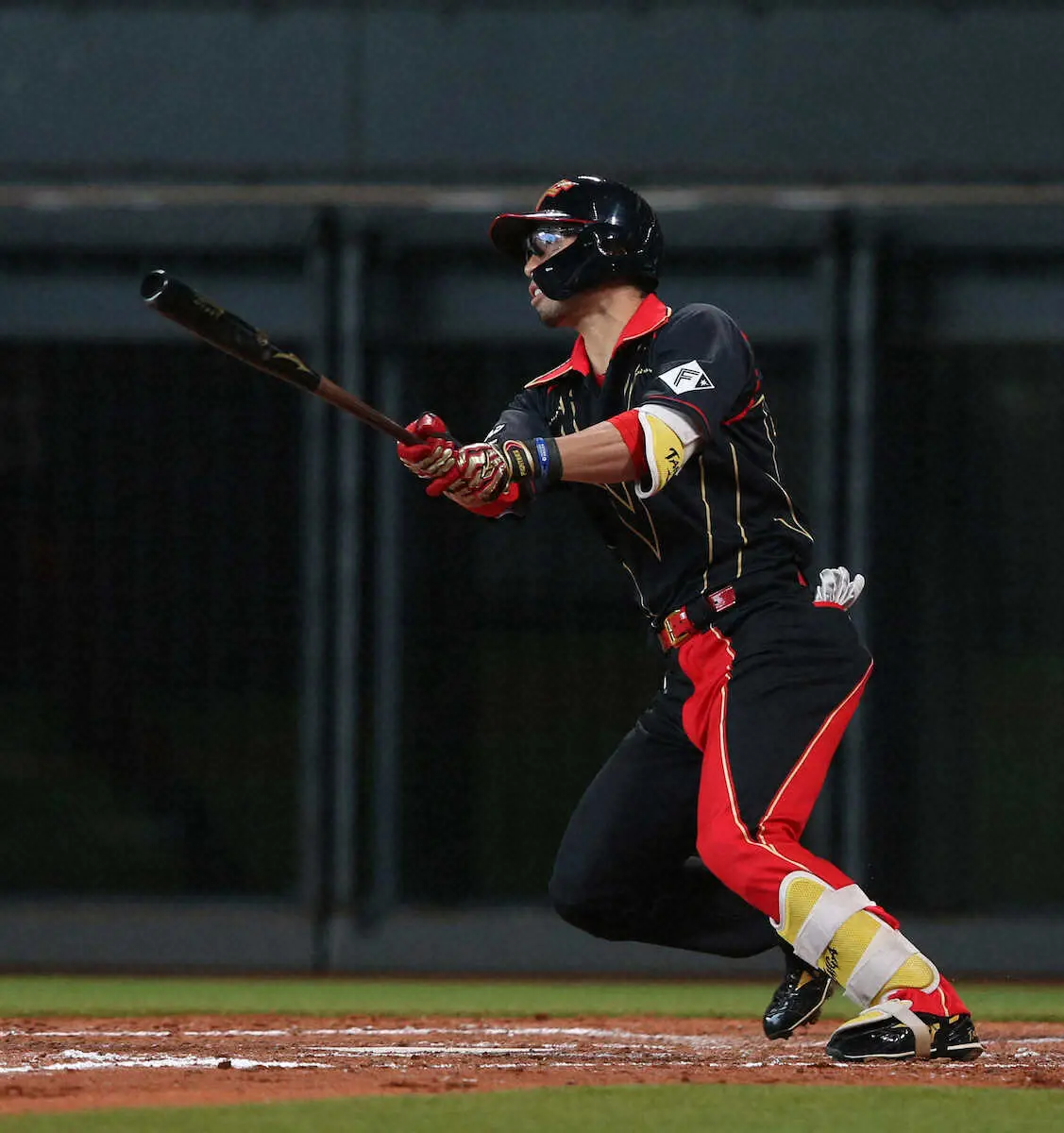 【画像・写真】日本ハム・江越　出場試合3戦連発！西武今井のスライダーをとらえて左翼席へ叩き込む同点弾