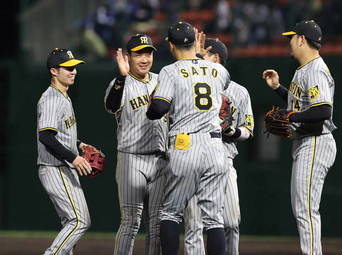 【画像・写真】「豊橋×中日」大好物そろい阪神・大山が75年ぶり勝利呼んだ　夢広がる佐藤輝との同門打点王争い