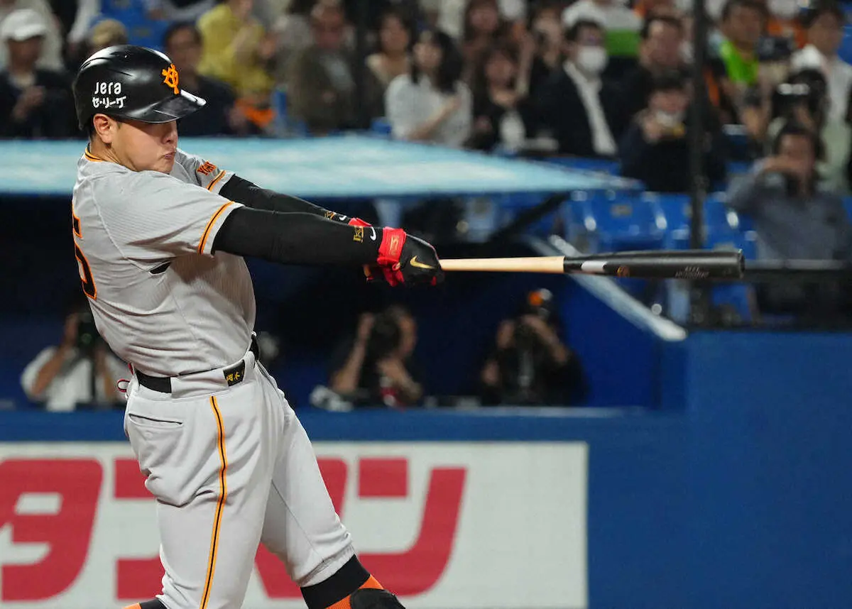 【画像・写真】巨人が4位に浮上！　山崎伊7回1失点＆秋広3ラン　原監督は歴代単独9位の1238勝目