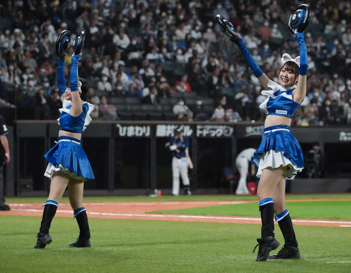 【画像・写真】ファイターズガール　“羊ヘア”披露でネット歓喜「全員かわいすぎ」「美夢ちゃん激レア映像」