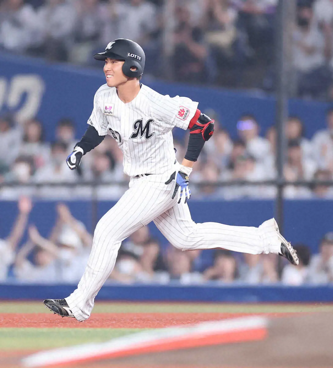 【画像・写真】ロッテ　オリックスとの首位攻防制し5月1日以来の首位浮上　プロ初4番抜てきの茶谷が2安打2打点