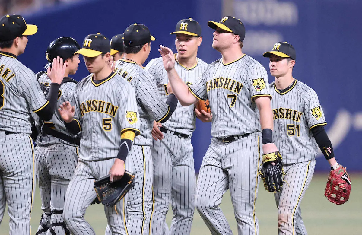 【画像・写真】阪神　今季最長6連勝で貯金9！　先発・西勇が2勝目　打線も涌井攻略し首位快走