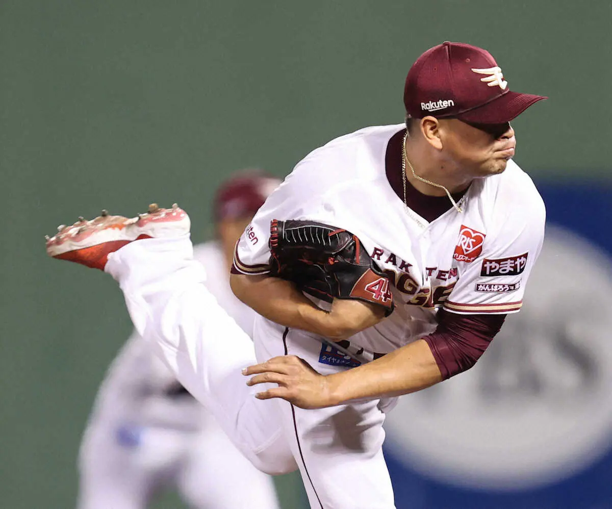 【画像・写真】楽天・バニュエロスは来日初登板で6失点　チームは大敗で「思っていた投球ではなかった」