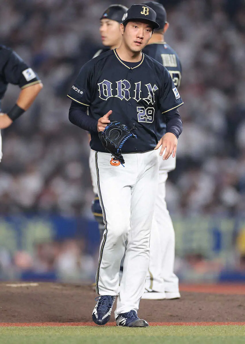 【画像・写真】オリ・田嶋4回2/3を5失点　11連勝中だった屋外球場では21年8月14日のロッテ戦以来の敗戦