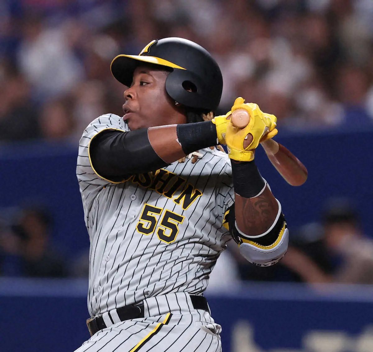 【画像・写真】阪神・ミエちゃん　好きな食べ物は「チー牛」　愛されの秘けつは「全力ファンサービス」