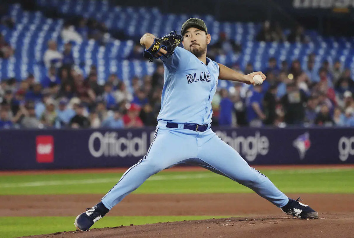 【画像・写真】ブルージェイズ・菊池雄星は5回途中で降板　4回2／3を3失点で6勝目ならず日米通算100勝は持ち越し