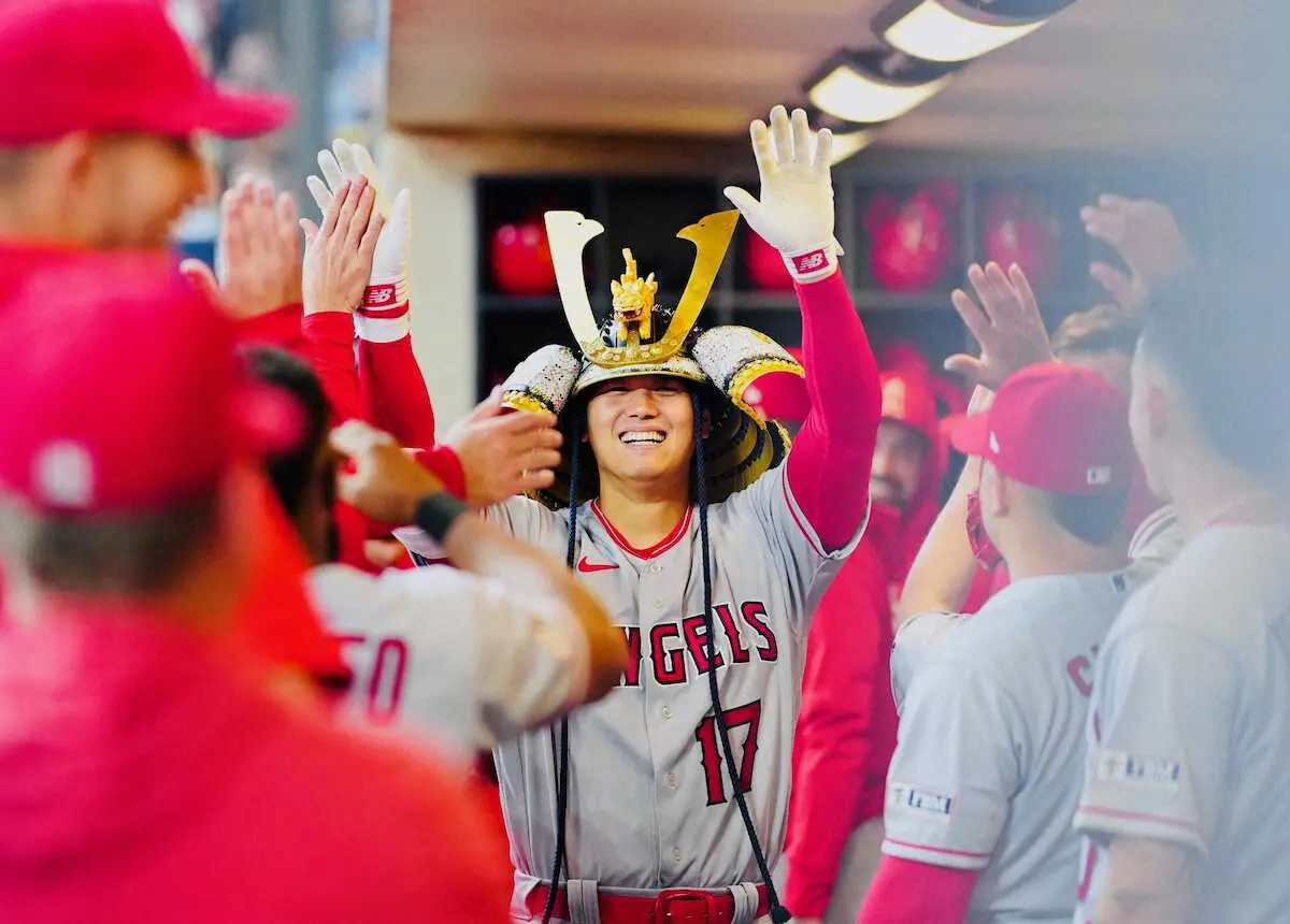 【画像・写真】大谷翔平のエンゼルス“ニュー兜”プラン続々　提供元は多数の工房、職人に製作を依頼中