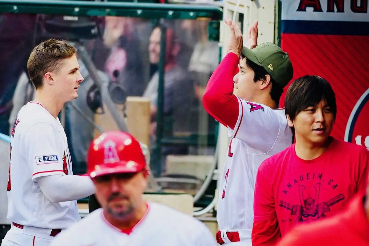 【画像・写真】大谷無安打もミッキー・ポーズ話題のモニアクが“サイクル未遂”3安打1打点「彼（大谷）がやり始めた」