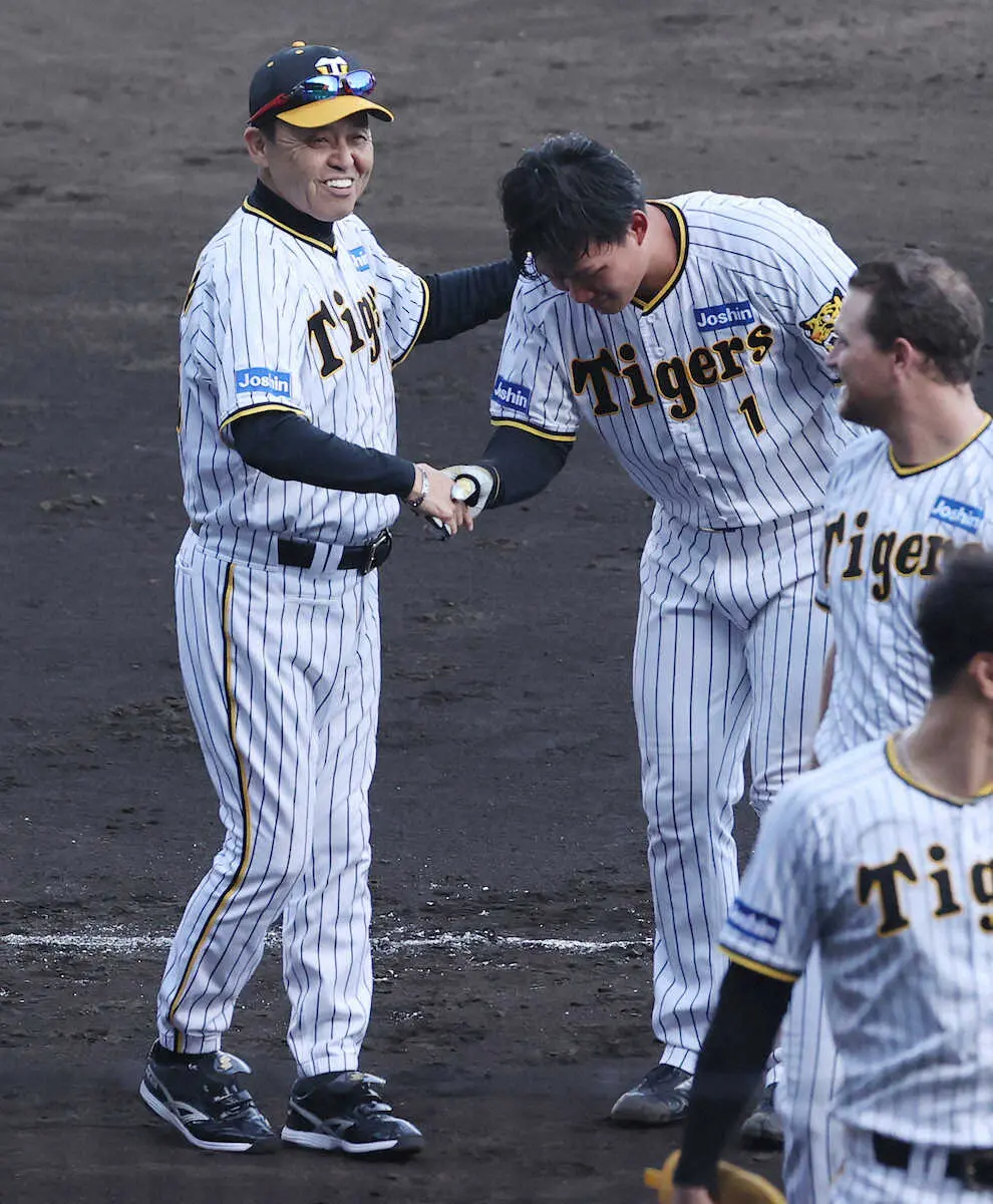 【画像・写真】【阪神・岡田監督語録】森下起用に「どっちの森下？虎の森下て」「相手も森下やし、ヒット打ってるし」