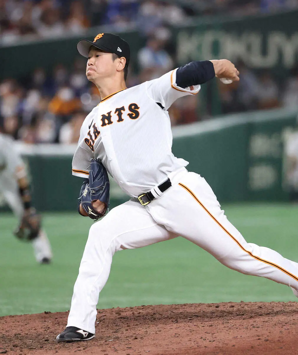 【画像・写真】復帰2戦目の中川皓太を巨人・原監督も高評価「前回の神宮のときよりもはるかに落ち着いてできた」