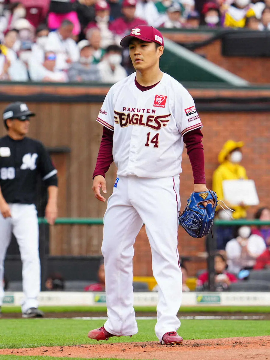 【画像・写真】楽天　則本のボール球でもよかった2球　ロッテ池田に許した2安打に焦点を絞ると…　