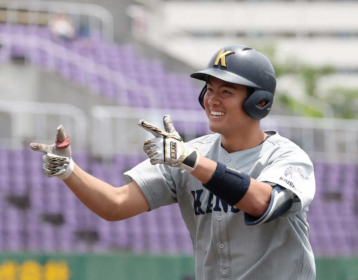 【画像・写真】関大　28年ぶり春Vへ執念引き分け　被安打15も2失点に「明日いいことがありそう」