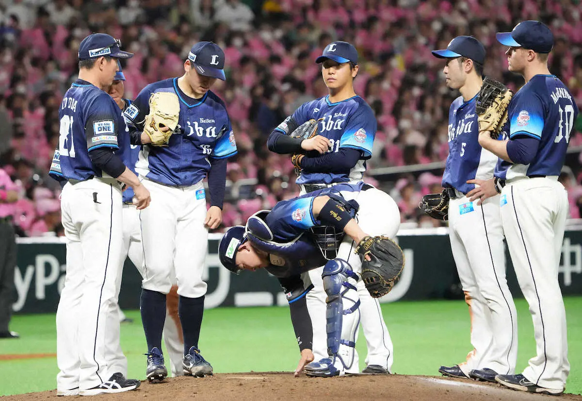 【画像・写真】西武・隅田5回途中6四死球3失点で降板　無安打で勝ち越し点献上「不用意に与えてしまった」