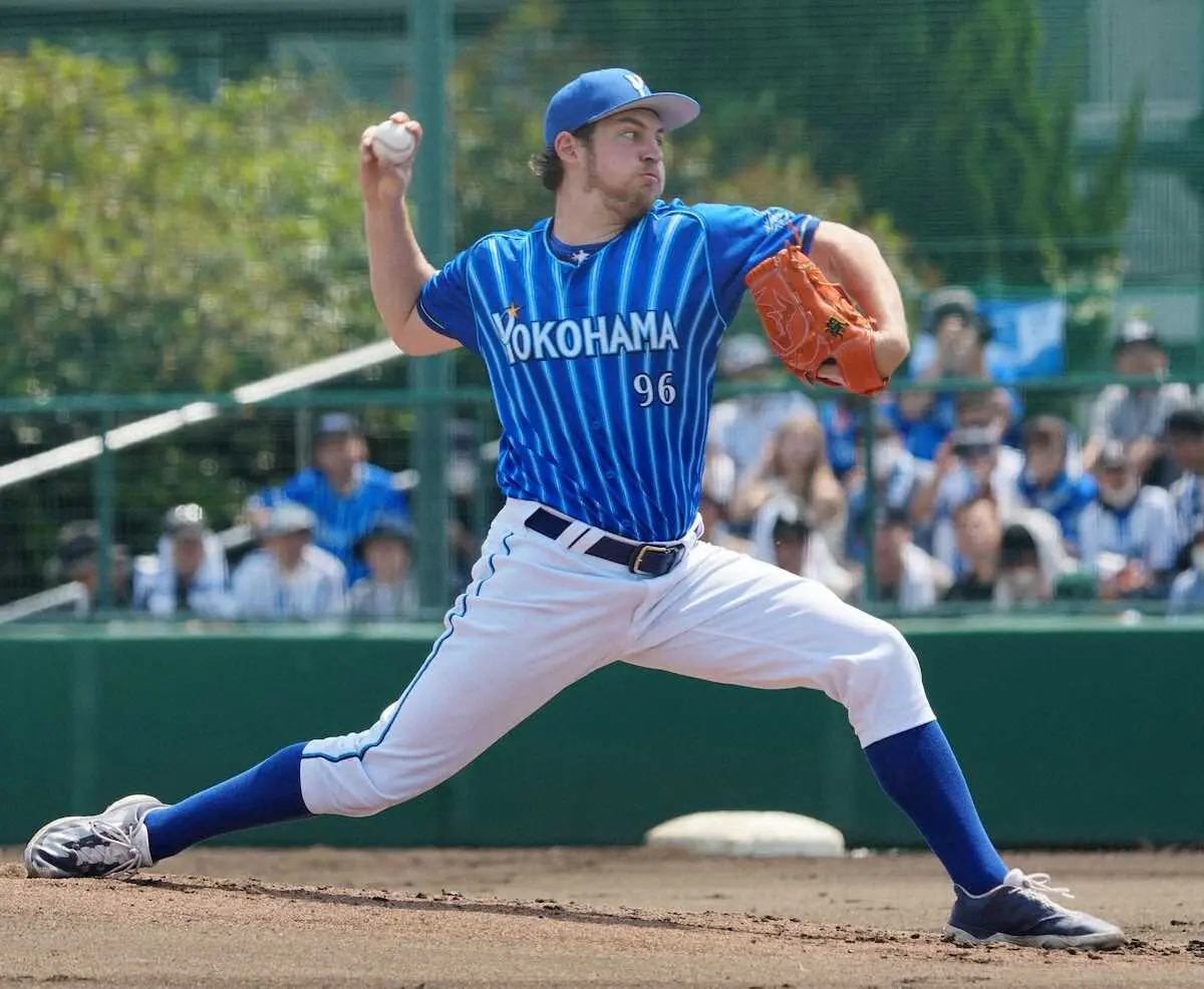 【画像・写真】DeNA・バウアー　2軍戦で6回1失点10K　再昇格への“課題”低めへの投球とクイック改善