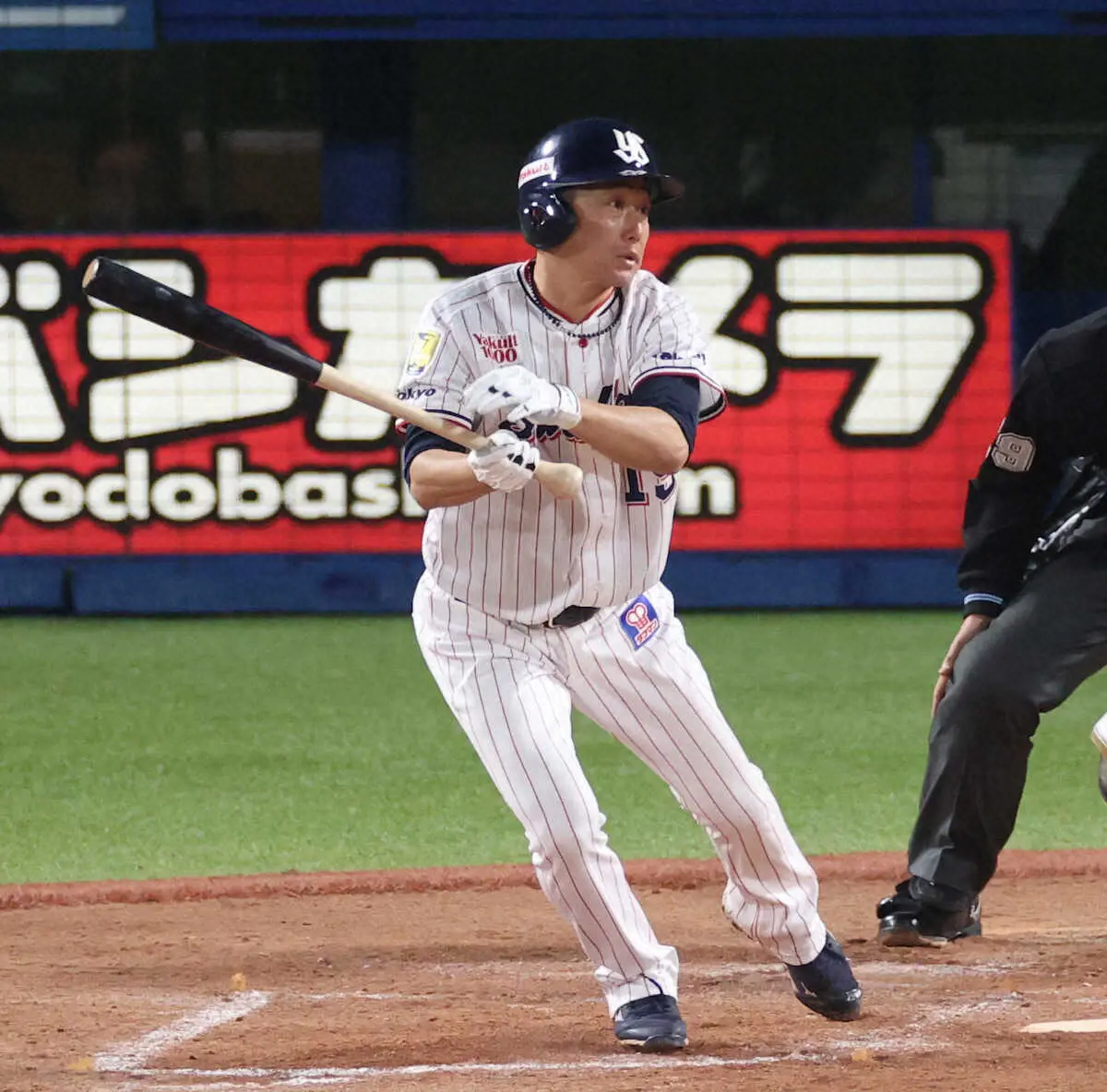 【画像・写真】ヤクルト石川雅規が「打」でもプロ野球記録　1年目から22年連続安打　野手含め球団最年長安打に