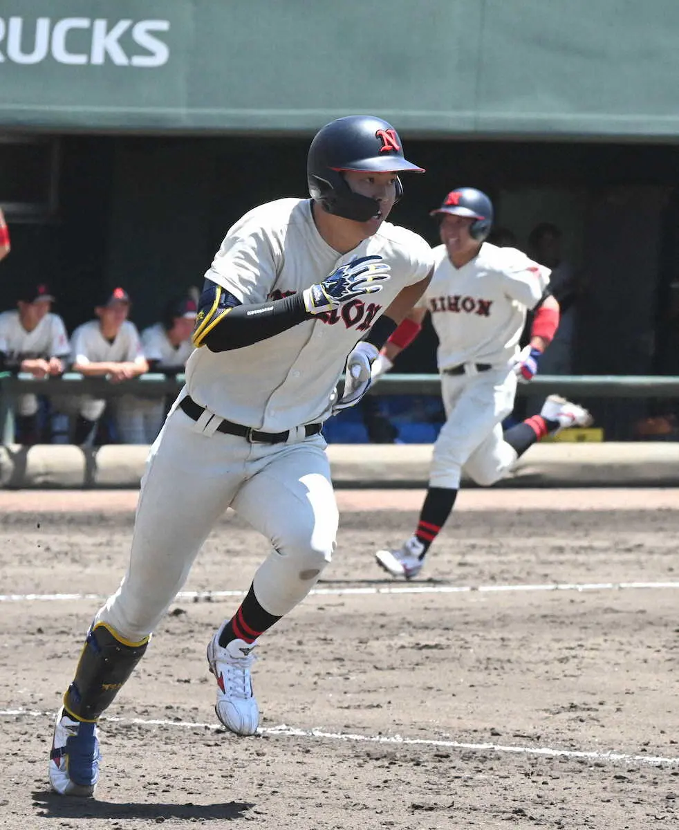 【画像・写真】「村神様」の弟が早くも東都で躍動　日大・村上慶太が代打で初安打＆初打点