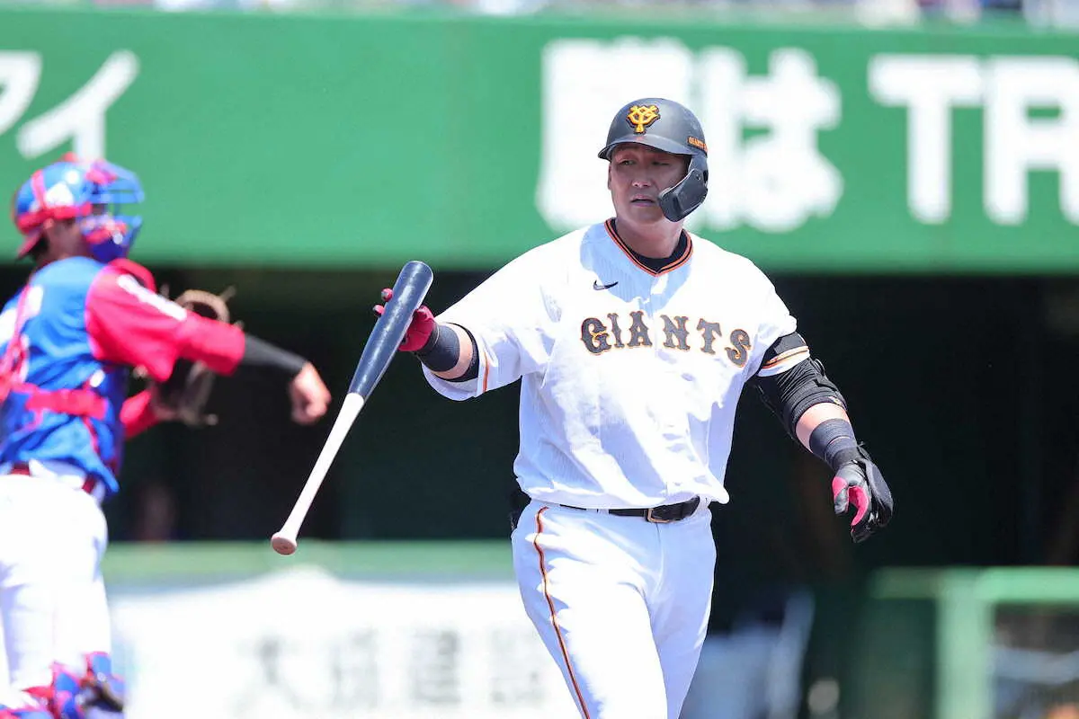 【画像・写真】巨人・中田翔が3軍戦出場　驚異の回復力　20日ぶり実戦