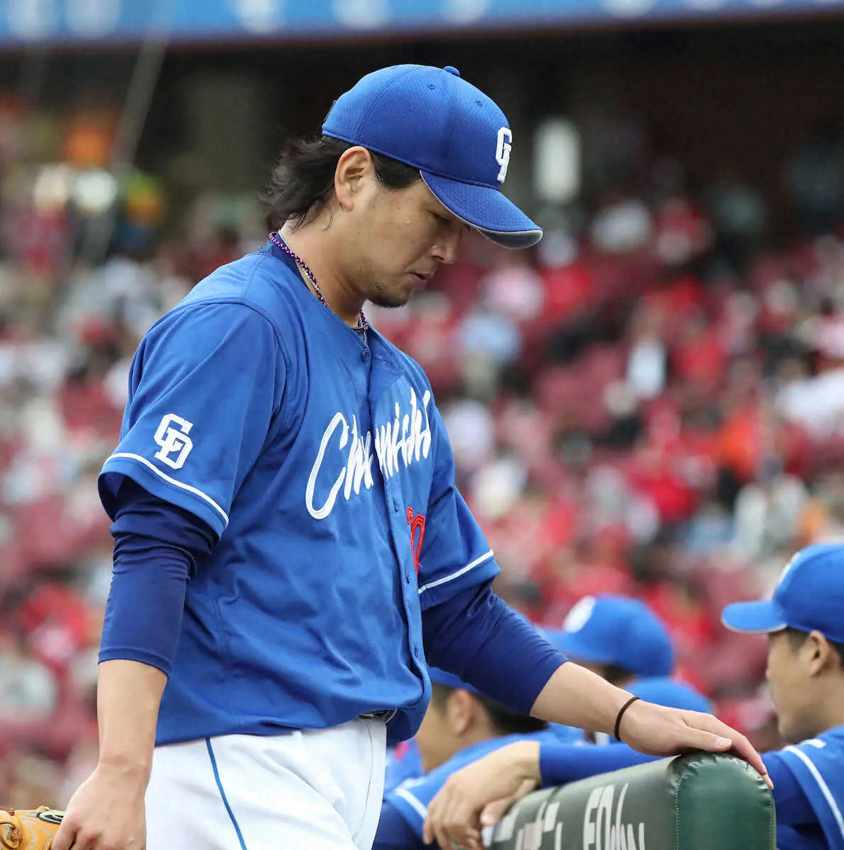 【画像・写真】中日・涌井　移籍後最短3回KO…ワースト6失点で無念の降板