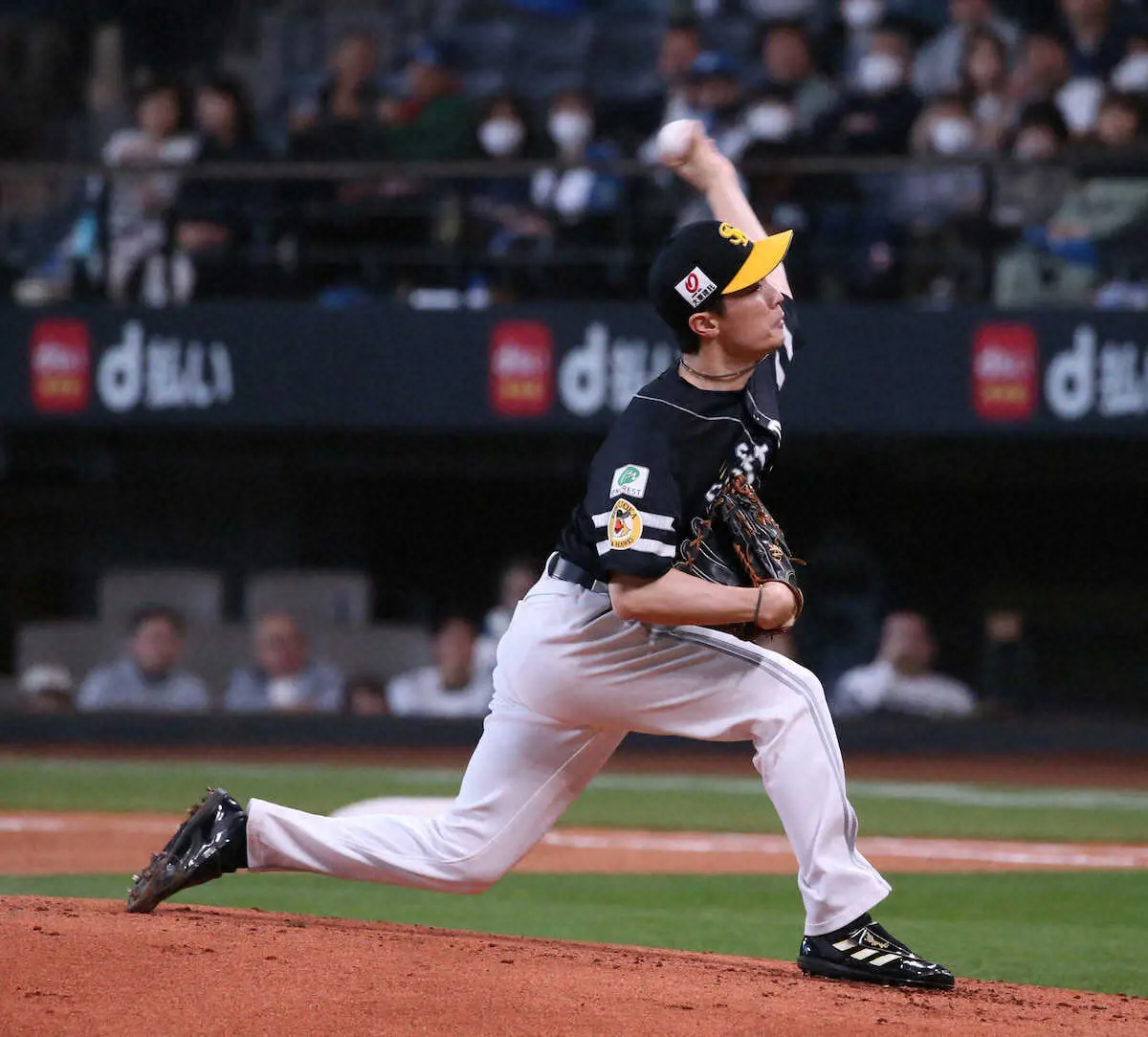 【画像・写真】ソフトB和田　5回1失点で今季4勝目、日米通算159勝目の権利　2回に最年長NPB2000投球回達成